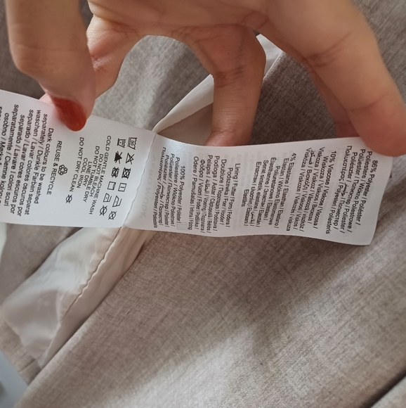 NWT Vero Moda Beige Blazer "Sally Jacket" in 'Mink/Beige Melange' - Picture 15 of 16